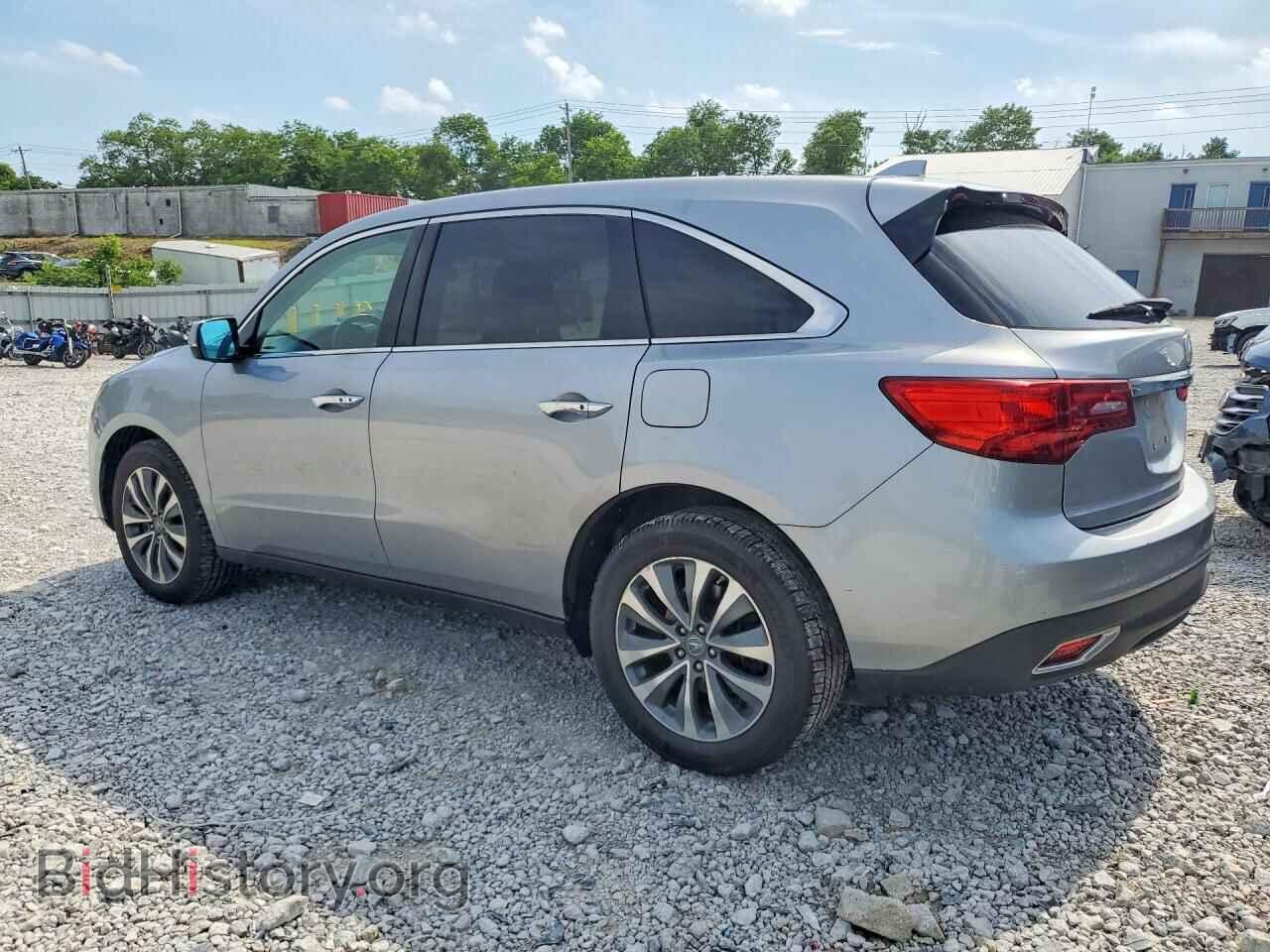 2016 ACURA MDX - VIN: 5FRYD4H49GB034387 - Фото 2