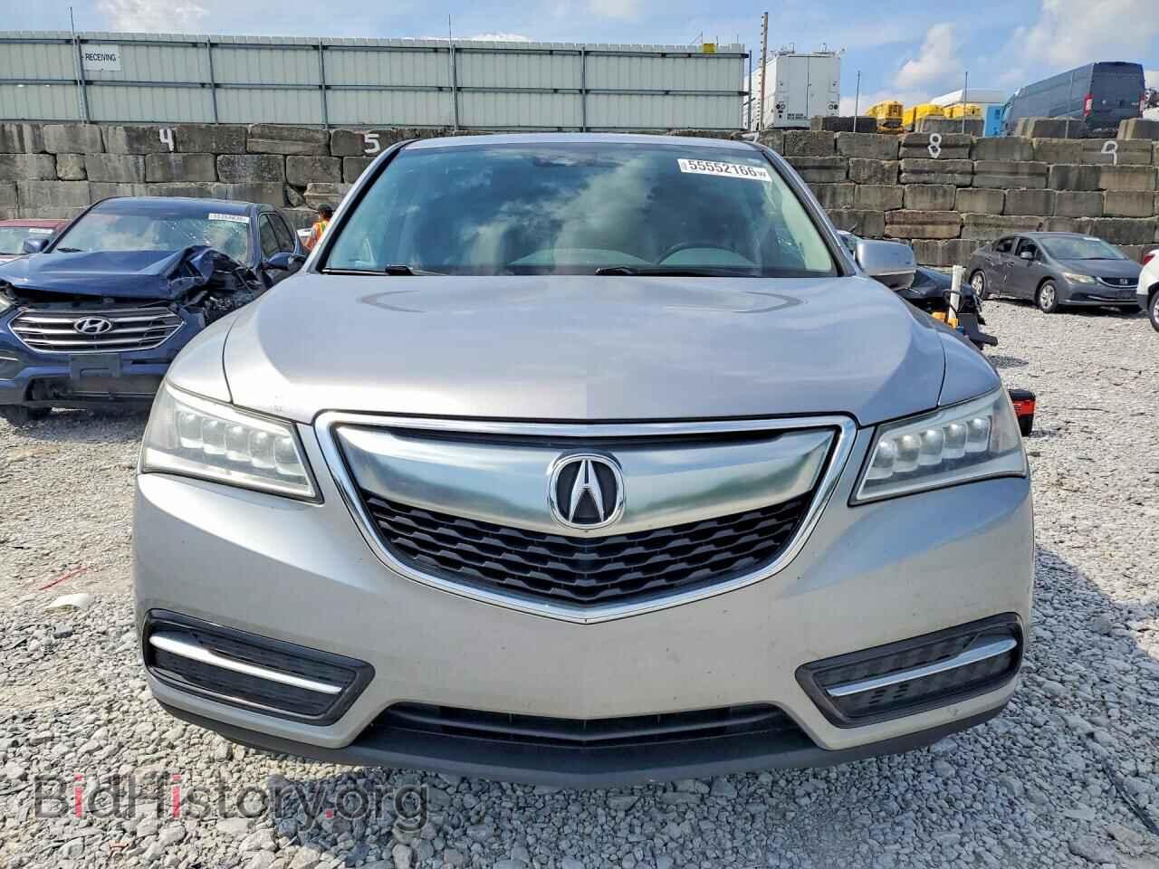 2016 ACURA MDX - VIN: 5FRYD4H49GB034387 - Фото 5