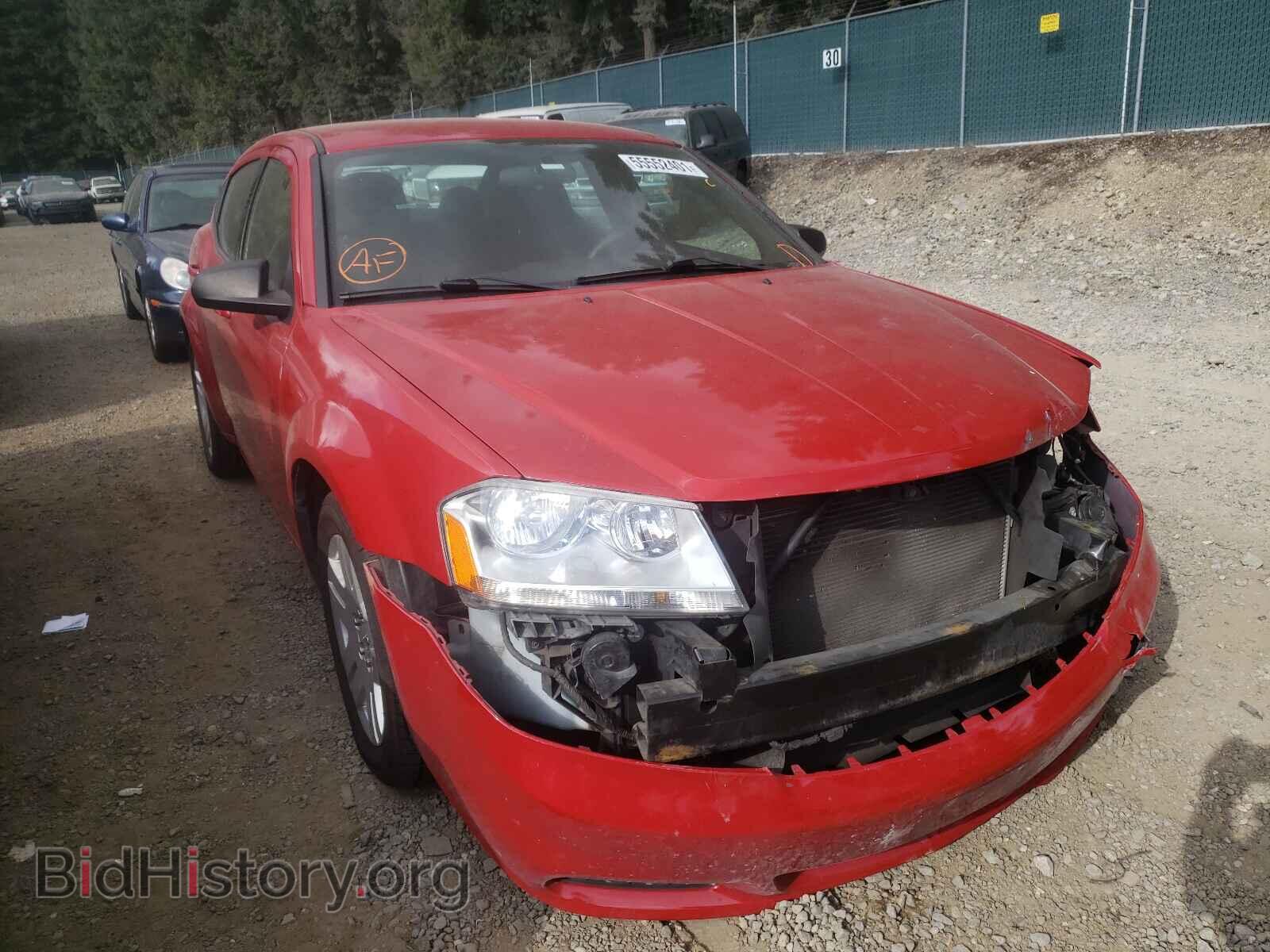 Photo 1C3CDZAB0CN235483 - DODGE AVENGER 2012