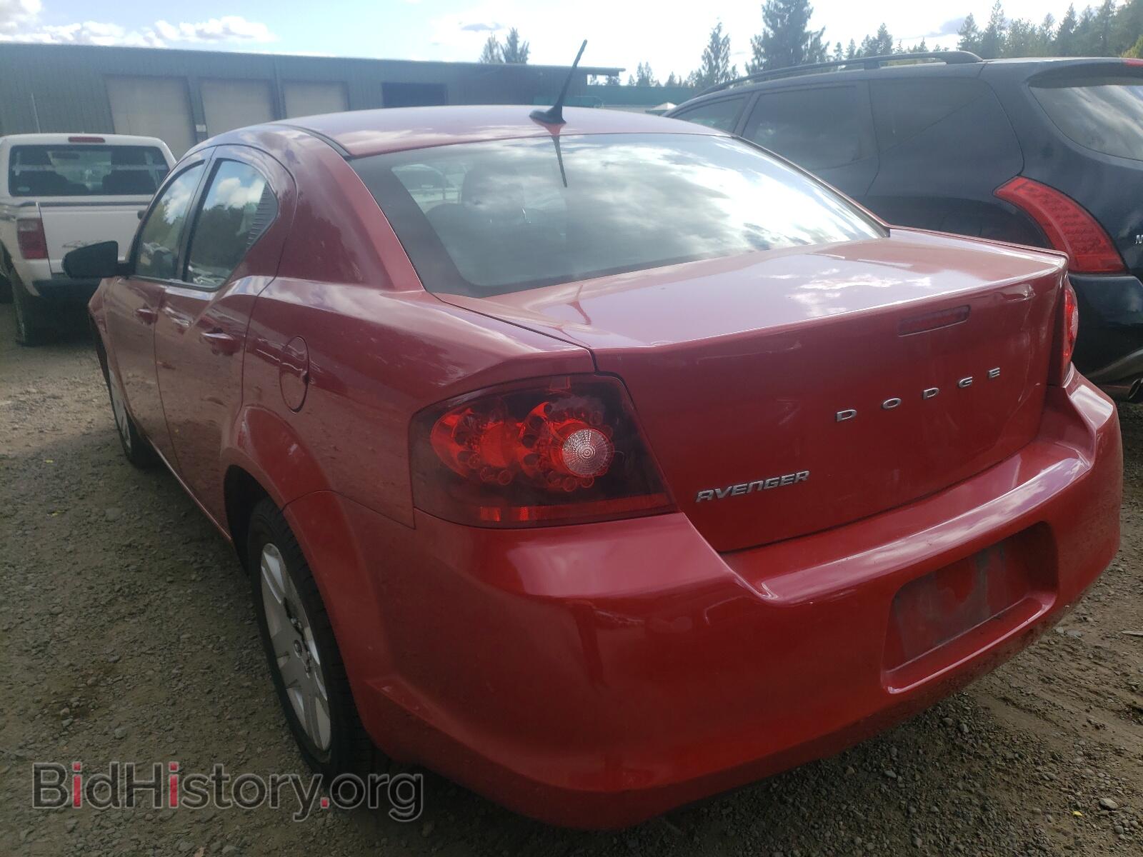2012 DODGE AVENGER - VIN: 1C3CDZAB0CN235483 - Фото 3