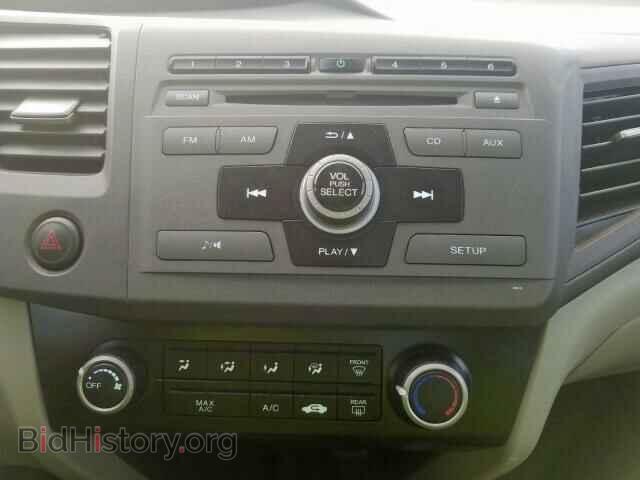 2012 HONDA CIVIC LX - VIN: 2HGFB2F52CH586608 - Фото 9
