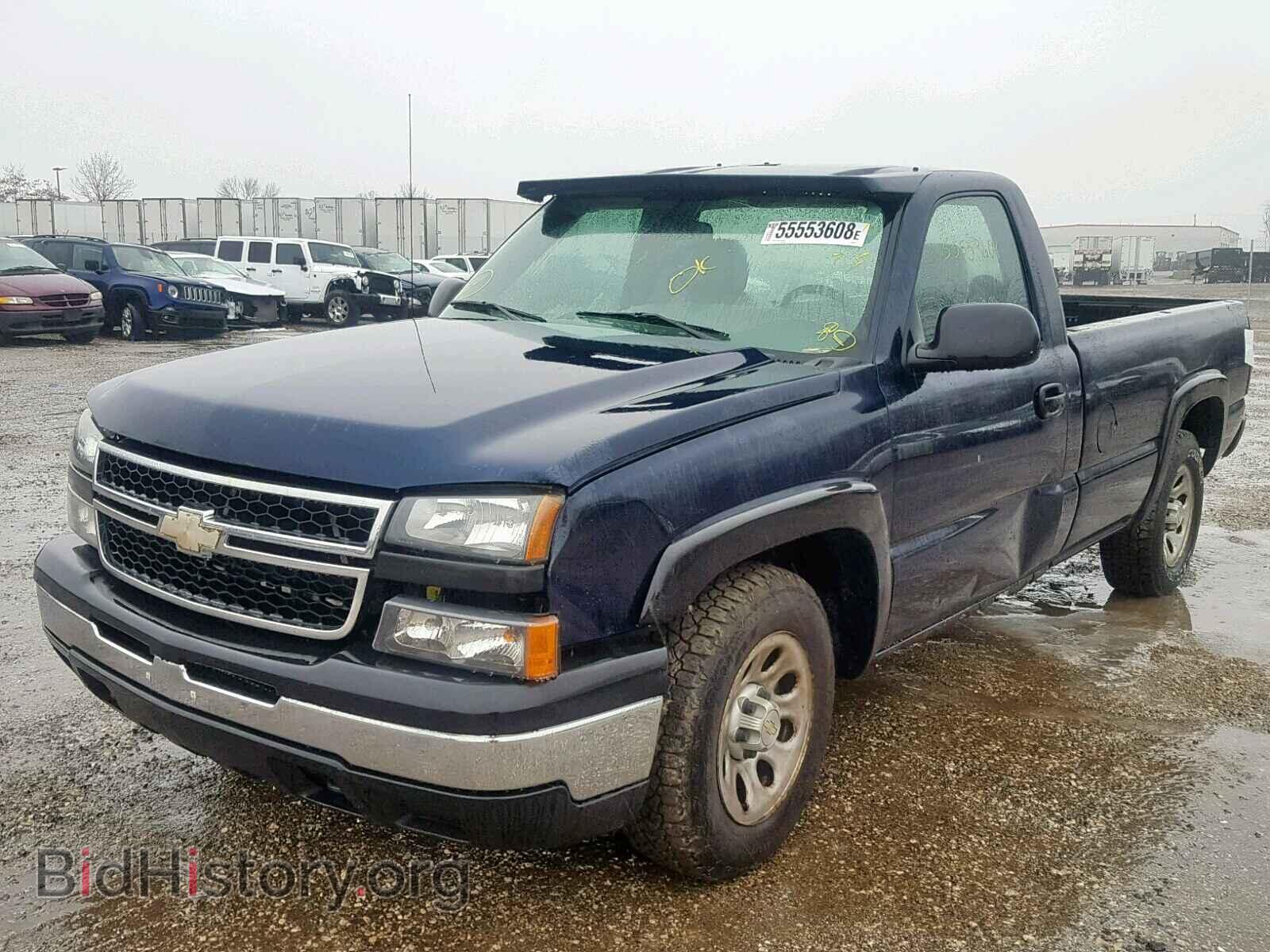 2006 CHEVROLET SILVERADO - VIN: 3GCEC14V96G137774 - Фото 2