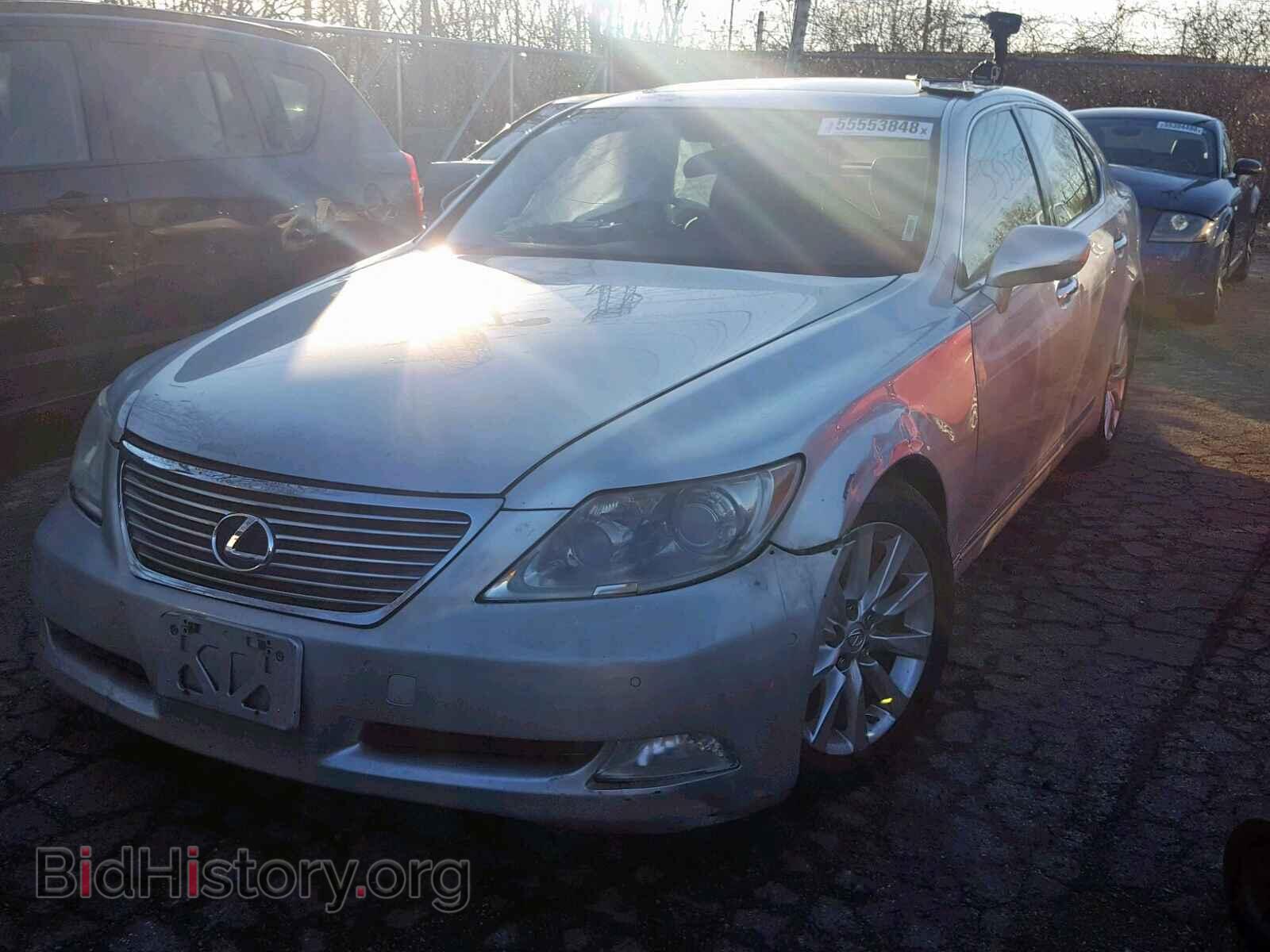 2007 LEXUS LS460 - VIN: JTHBL46F875015828 - Фото 2