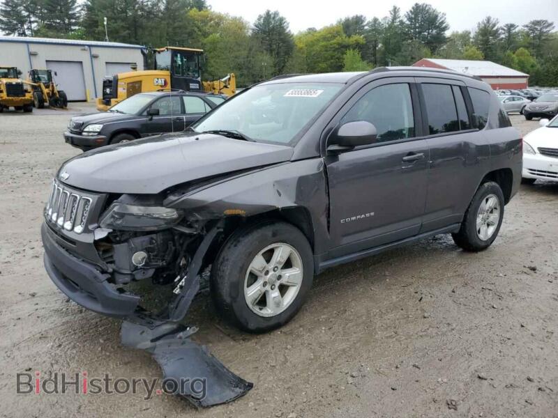 2017 Jeep COMPASS Latitude (VIN 1C4NJCEA2HD115998) — фото 1 из 13, Copart, повреждение: передняя часть