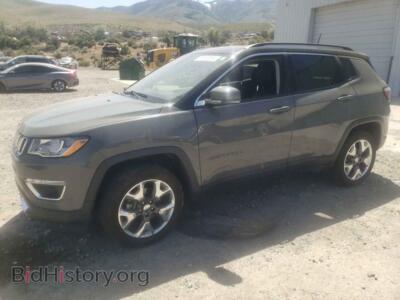 2020 Jeep COMPASS LIMITED, gray — VIN 3C4NJDCB3LT120423, Copart