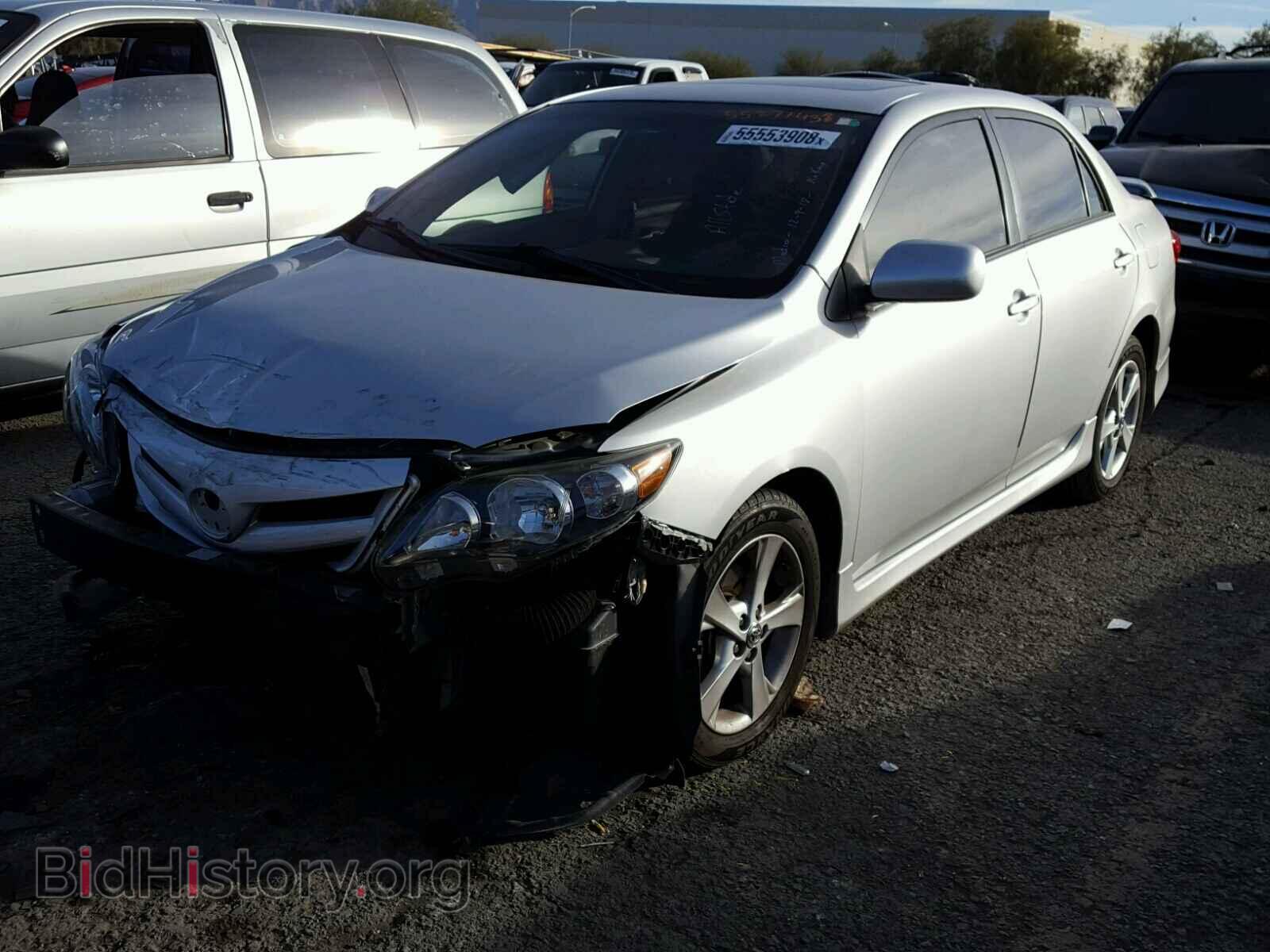 2012 TOYOTA COROLLA BA - VIN: 5YFBU4EE7CP053720 - Фото 2
