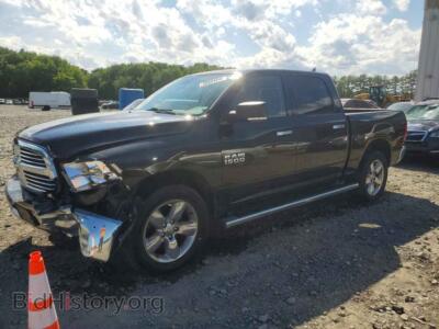 2017 RAM 1500 SLT, черный — VIN 1C6RR7LG8HS849220, Copart