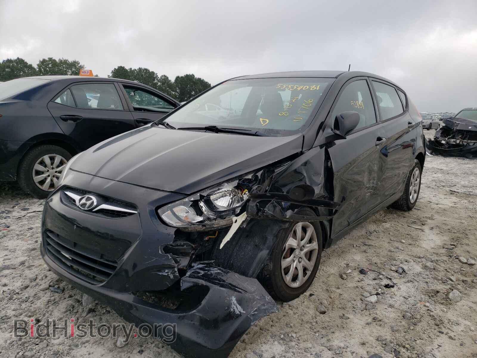 2014 HYUNDAI ACCENT - VIN: KMHCT5AEXEU161706 - Фото 2