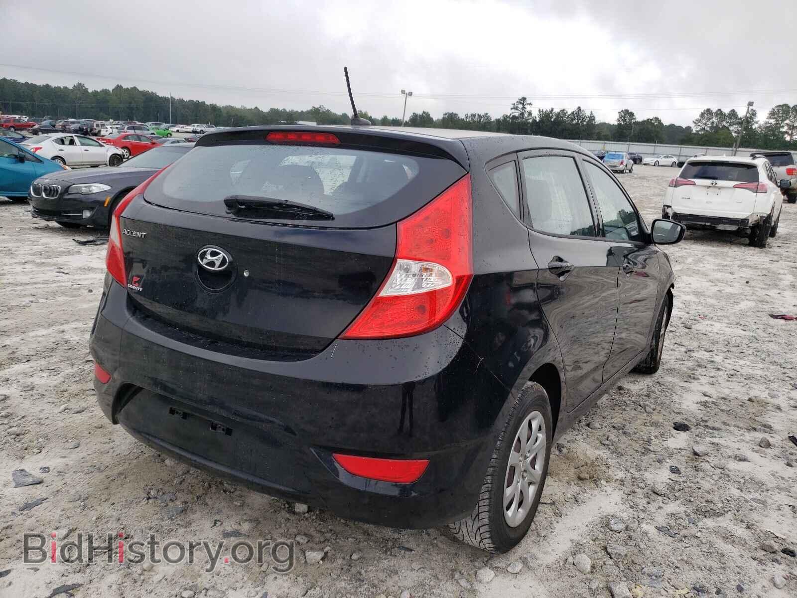 2014 HYUNDAI ACCENT - VIN: KMHCT5AEXEU161706 - Фото 4
