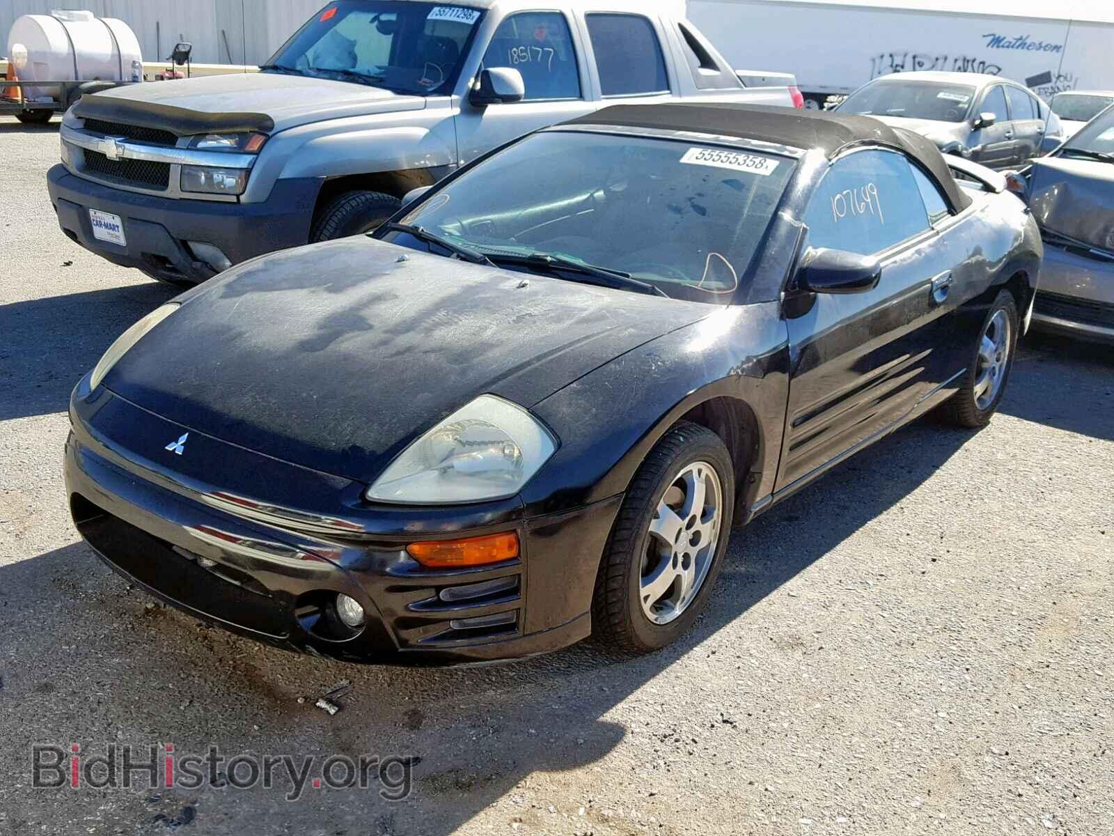 2003 MITSUBISHI ECLIPSE - VIN: 4A3AE45G23E062300 - Фото 2