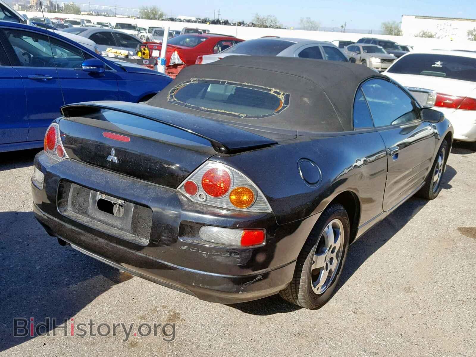 2003 MITSUBISHI ECLIPSE - VIN: 4A3AE45G23E062300 - Фото 4