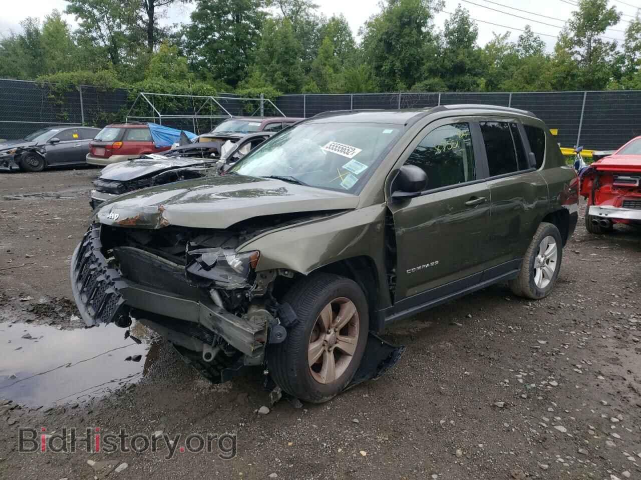 2015 JEEP COMPASS - VIN: 1C4NJDBB0FD371105 - Фото 2