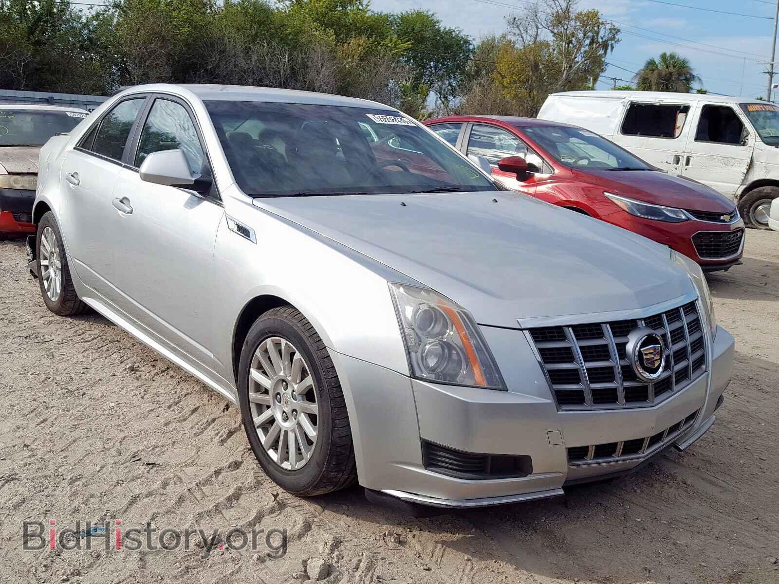 Photo 1G6DA5E5XC0149961 - CADILLAC CTS 2012