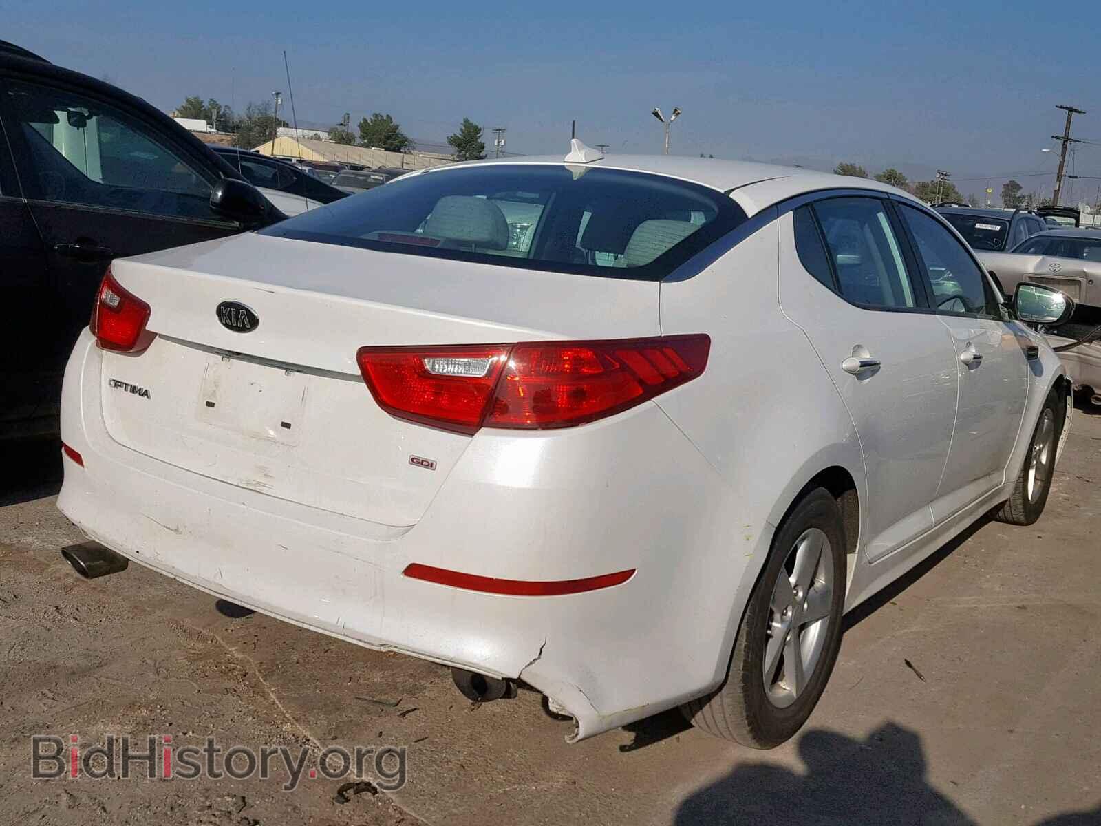 2015 KIA OPTIMA - VIN: KNAGM4A73F5574882 - Фото 4