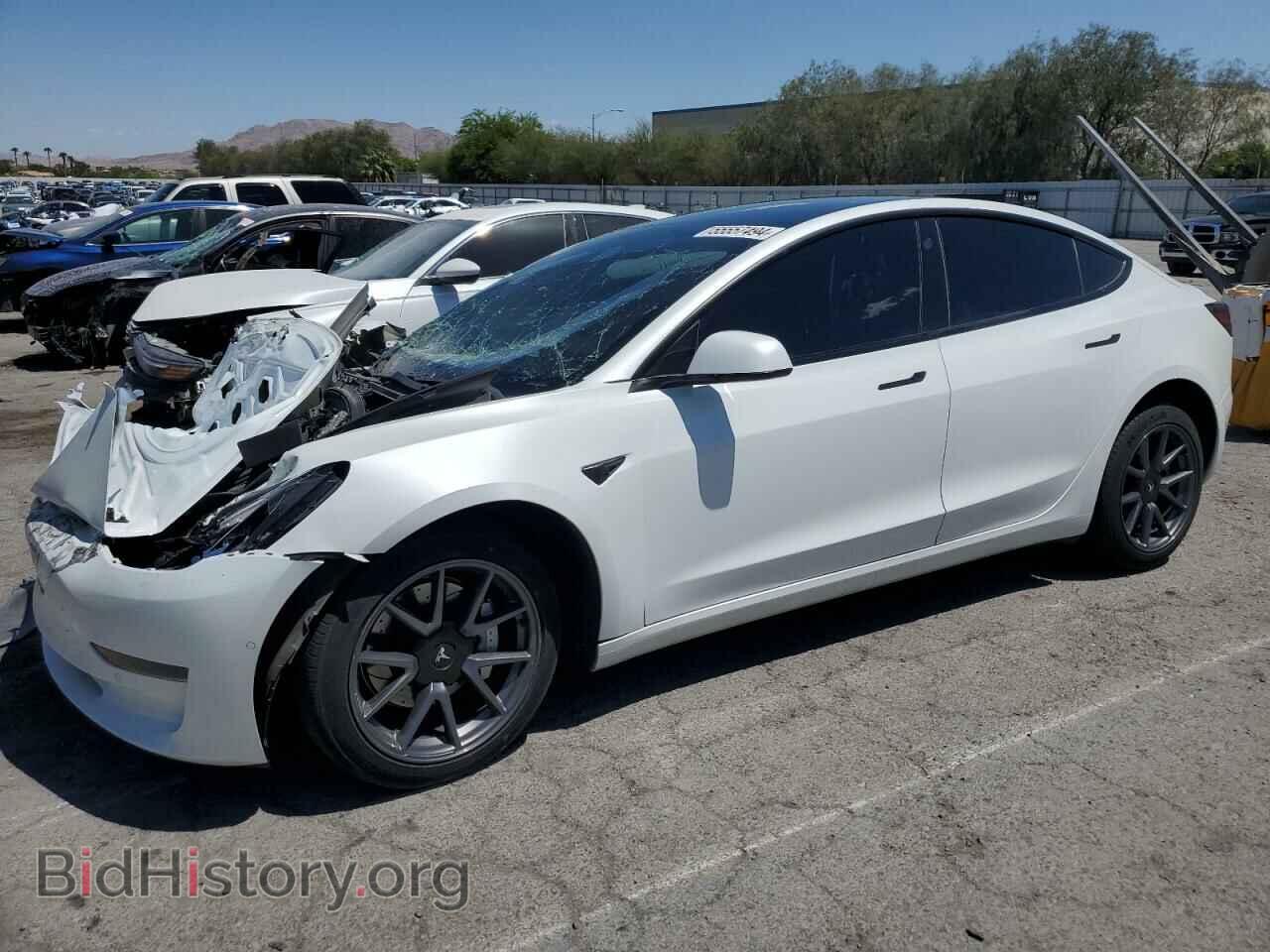 Photo 5YJ3E1EA4MF908545 - TESLA MODEL 3 2021