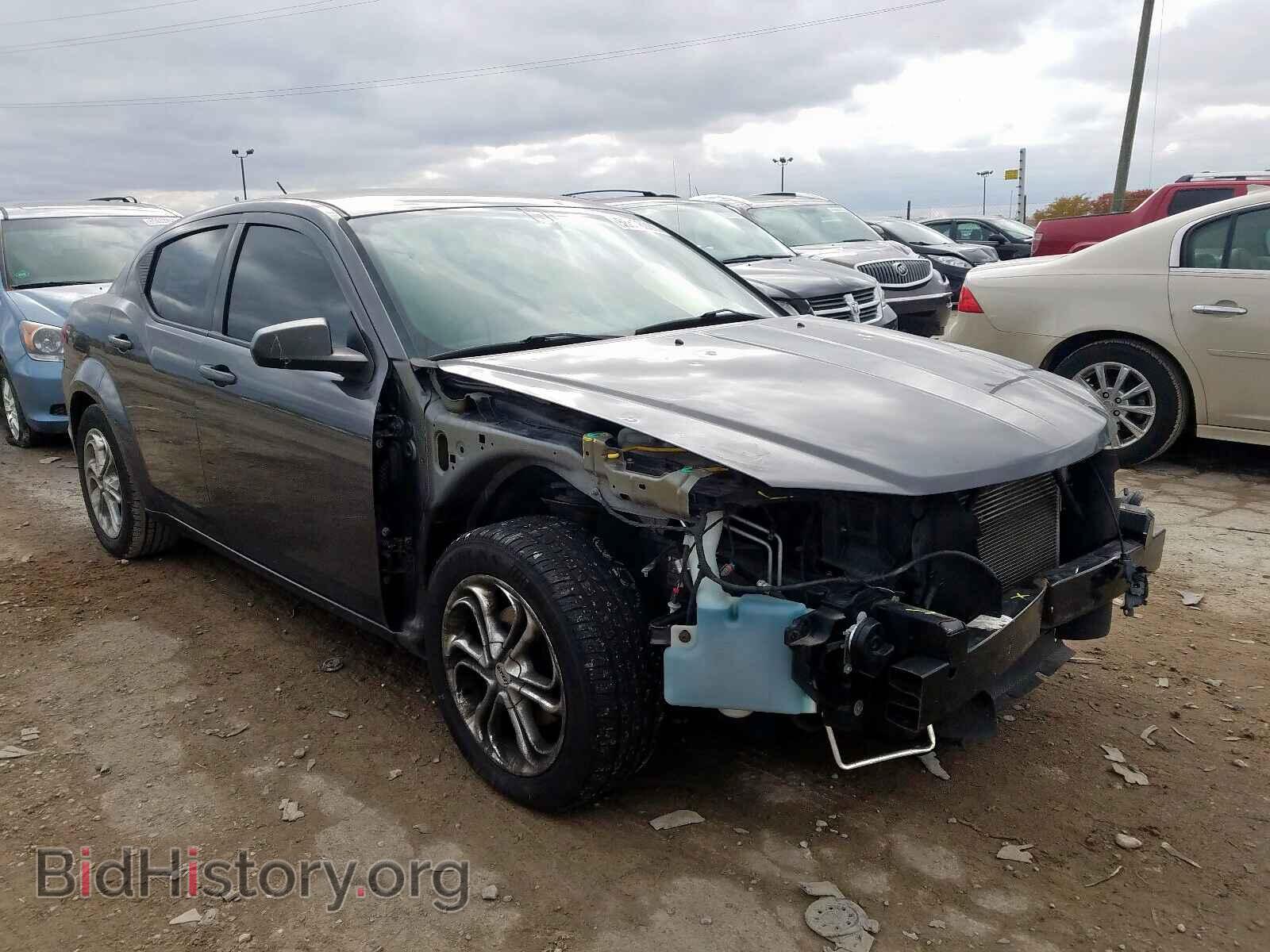 Photo 1C3CDZAB6EN225818 - DODGE AVENGER 2014