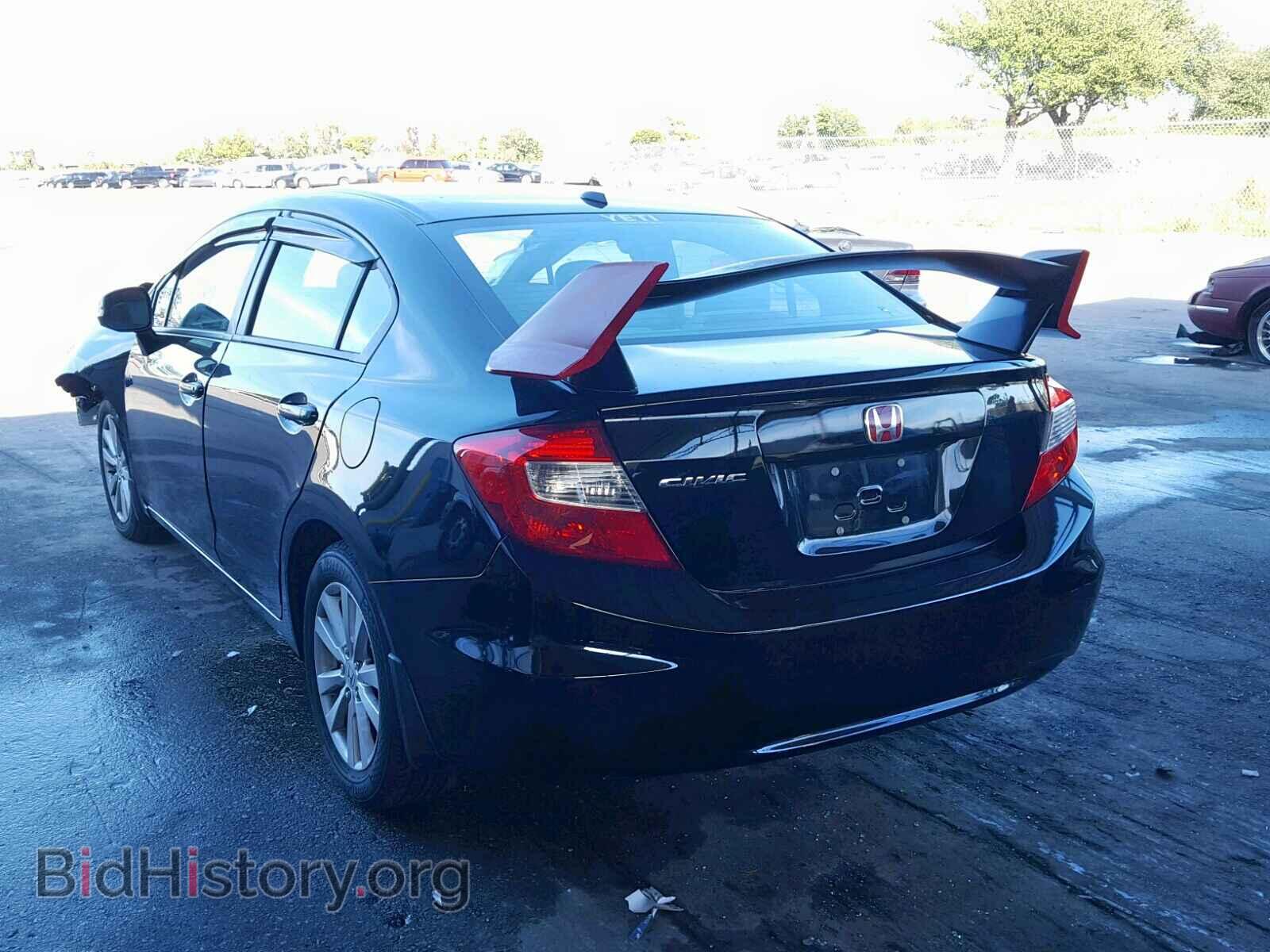 2012 HONDA CIVIC - VIN: 19XFB2F98CE023849 - Фото 3