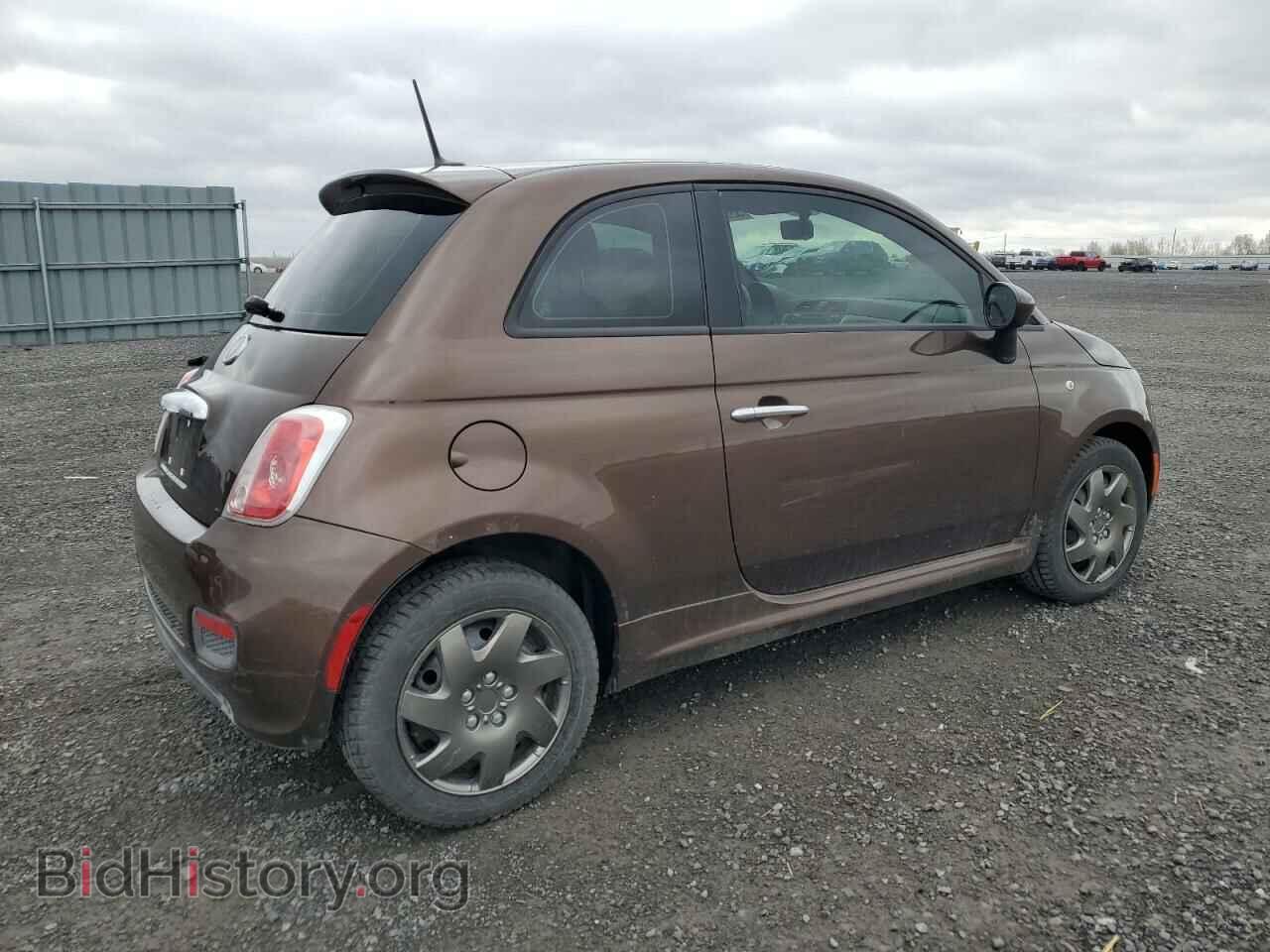 2012 FIAT 500 - VIN: 3C3CFFBRXCT200860 - Фото 3
