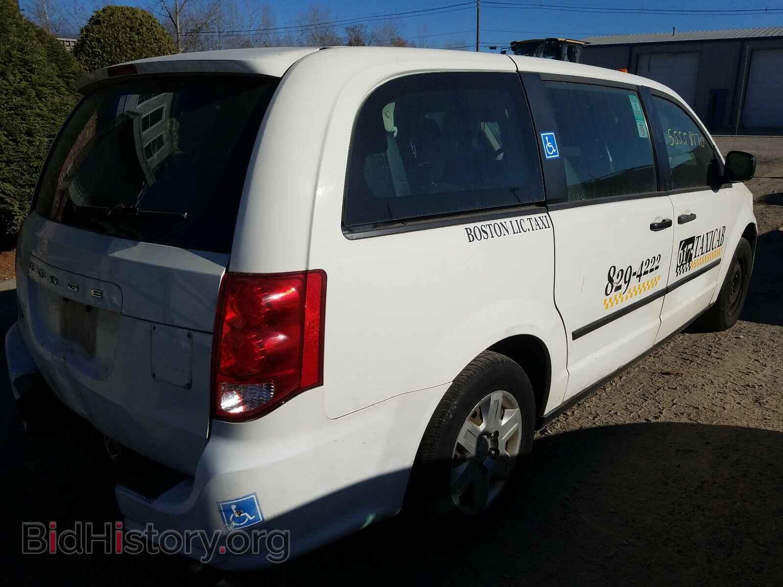 2013 DODGE CARAVAN - VIN: 2C4RDGBG2DR505922 - Фото 4