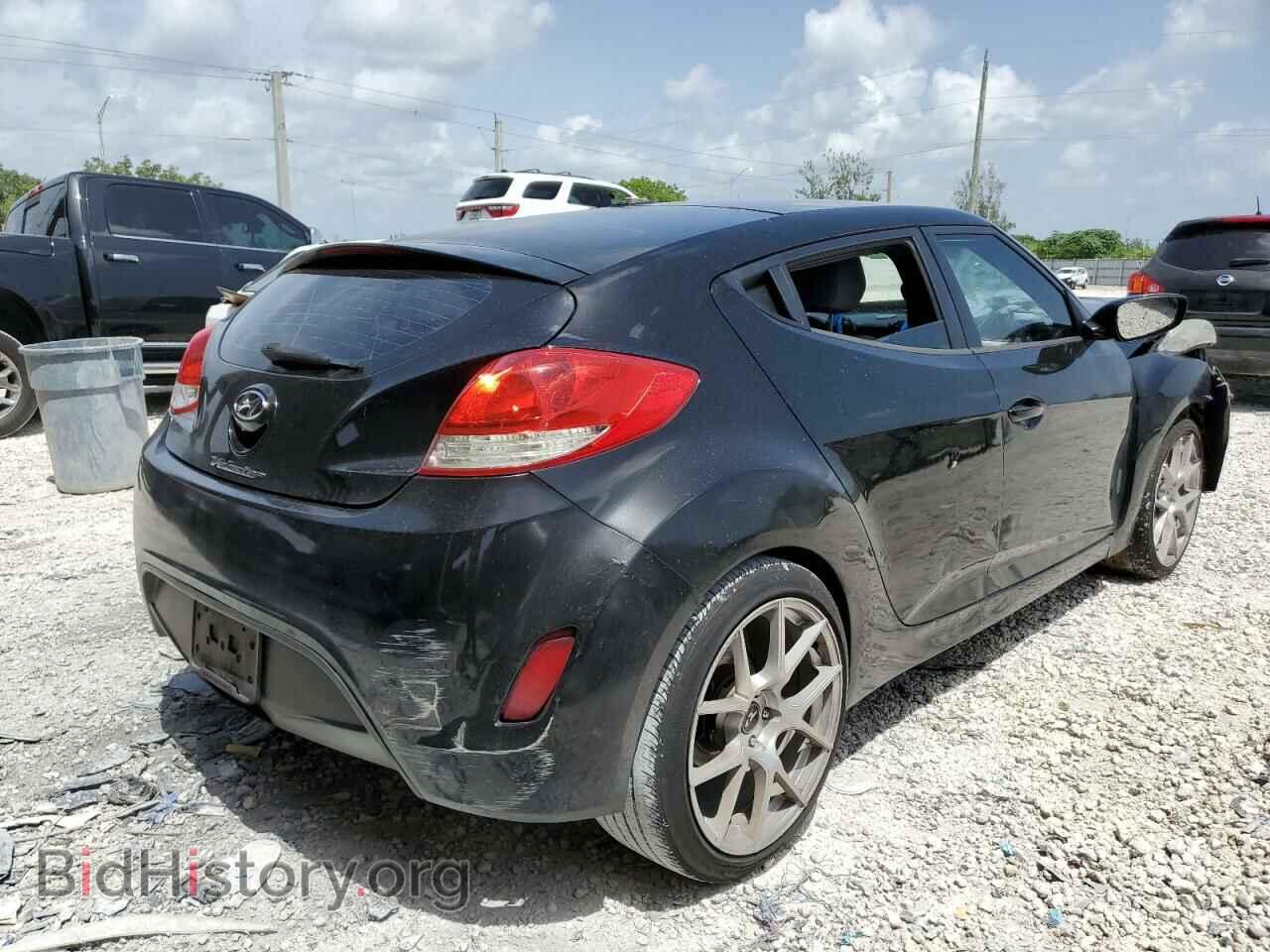 2012 HYUNDAI VELOSTER - VIN: KMHTC6AD6CU071494 - Фото 4