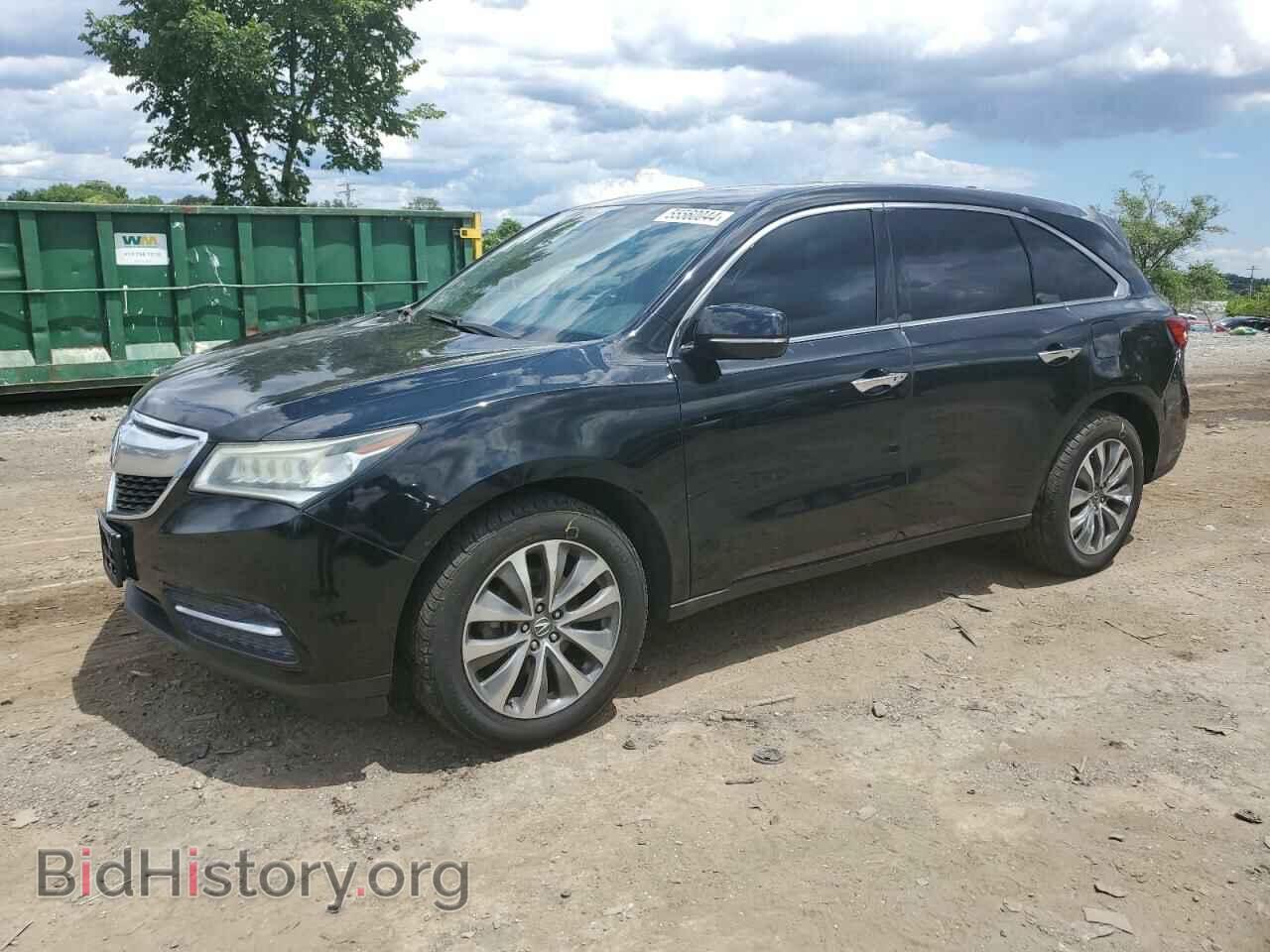 Photo 5FRYD4H49EB047654 - ACURA MDX 2014