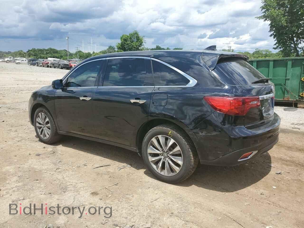 2014 ACURA MDX - VIN: 5FRYD4H49EB047654 - Photo 2