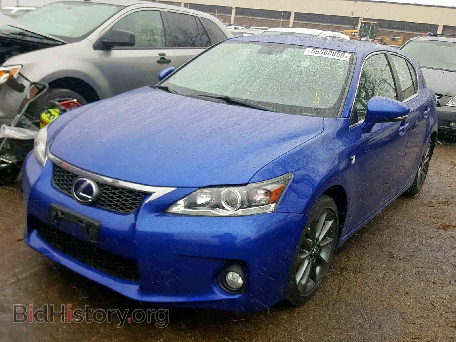 2013 LEXUS CT 200 - VIN: JTHKD5BHXD2139316 - Фото 2