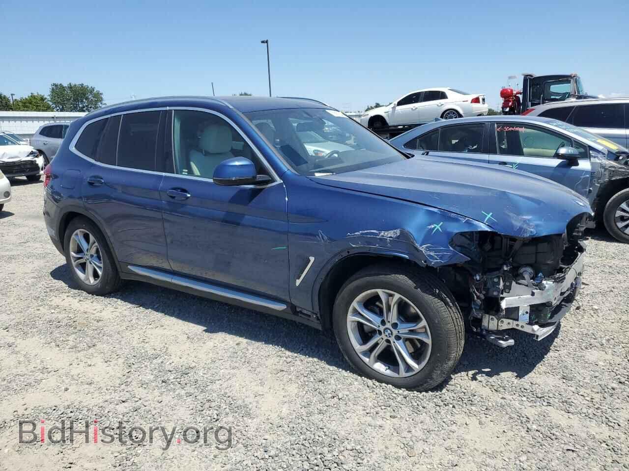 2021 BMW X3 - VIN: 5UXTS1C03M9F86205 - Фото 4