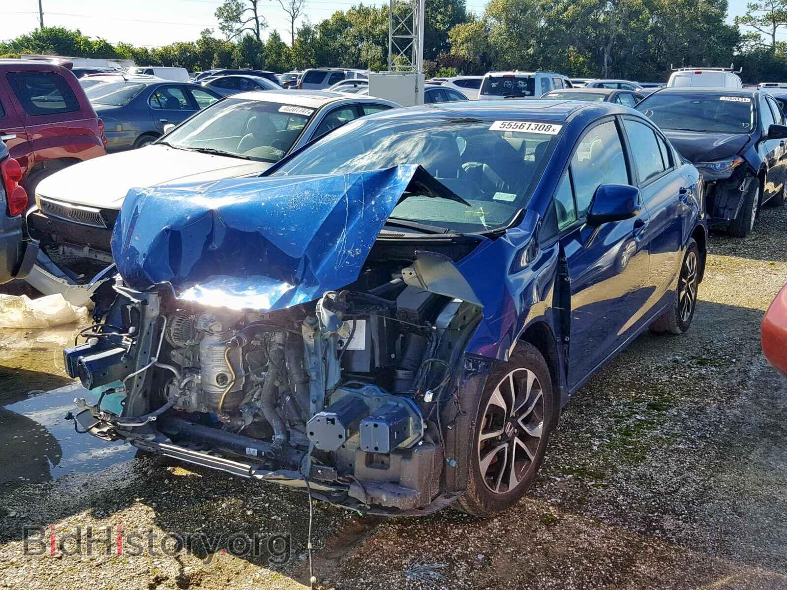 2013 HONDA CIVIC - VIN: 19XFB2F9XDE080376 - Фото 2