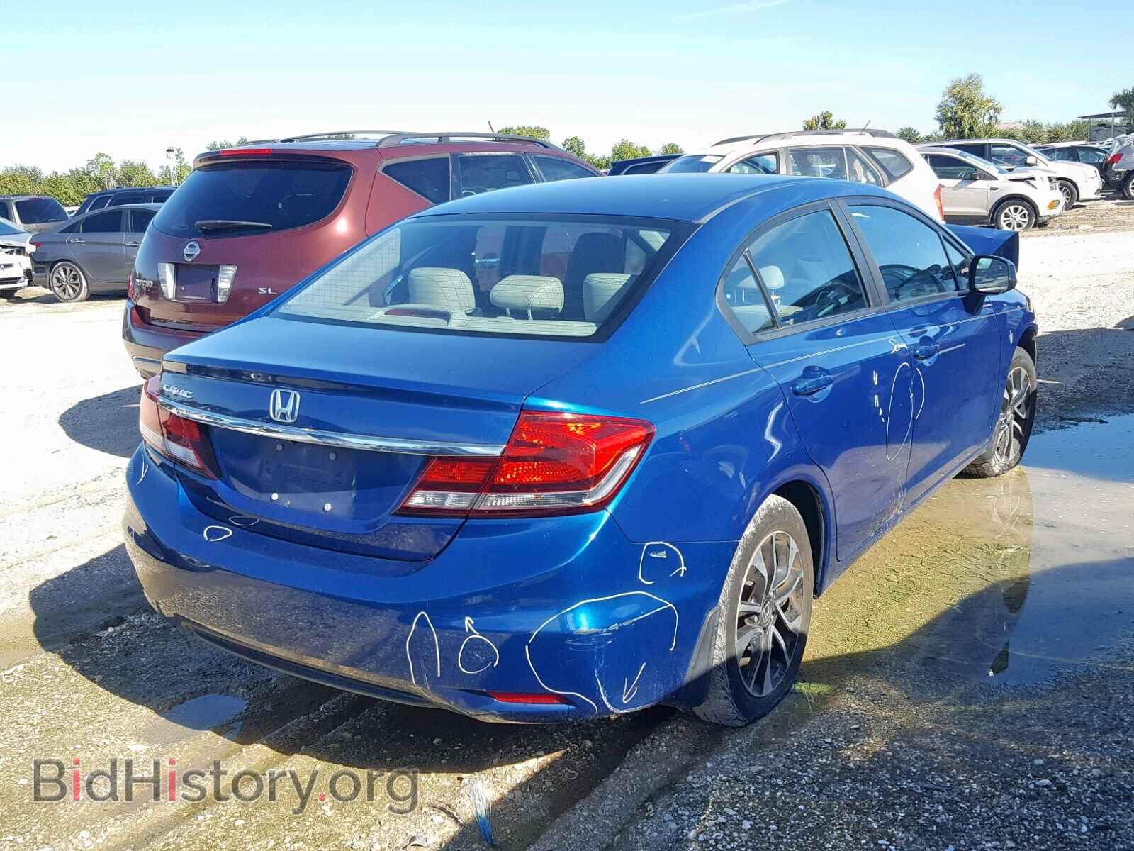 2013 HONDA CIVIC - VIN: 19XFB2F9XDE080376 - Фото 4