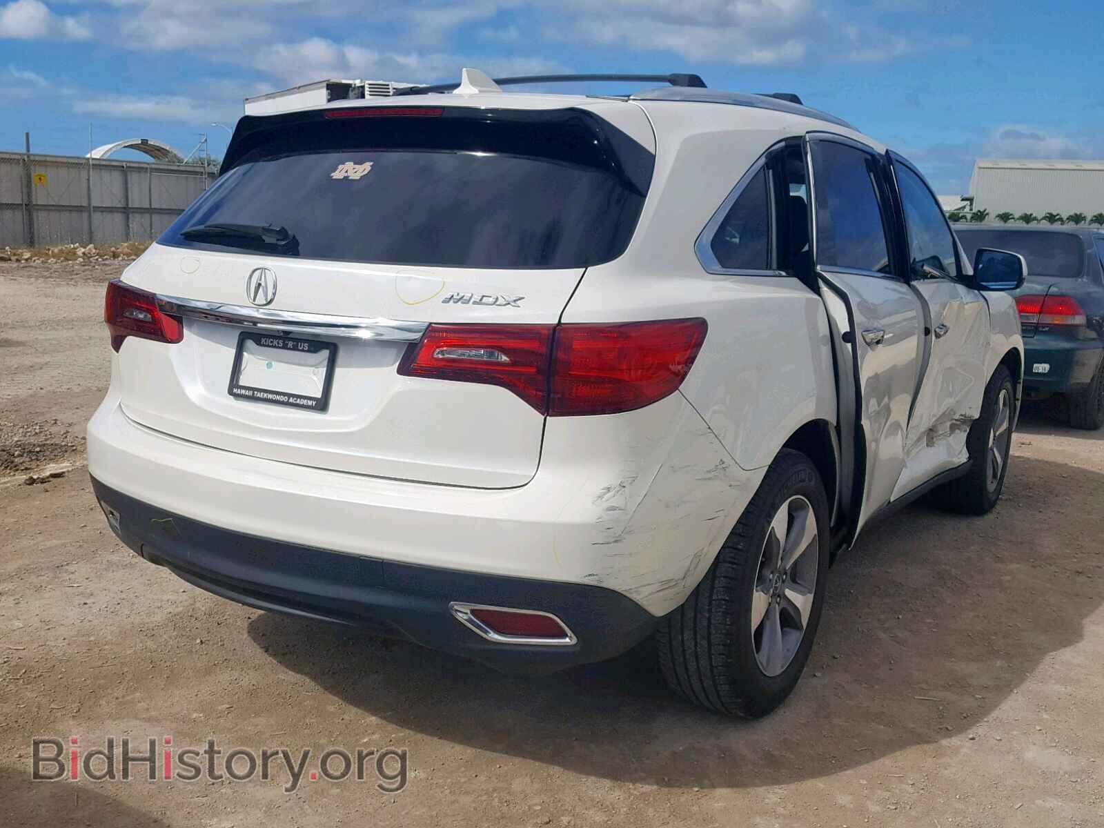 2015 ACURA MDX - VIN: 5FRYD3H20FB011992 - Фото 4