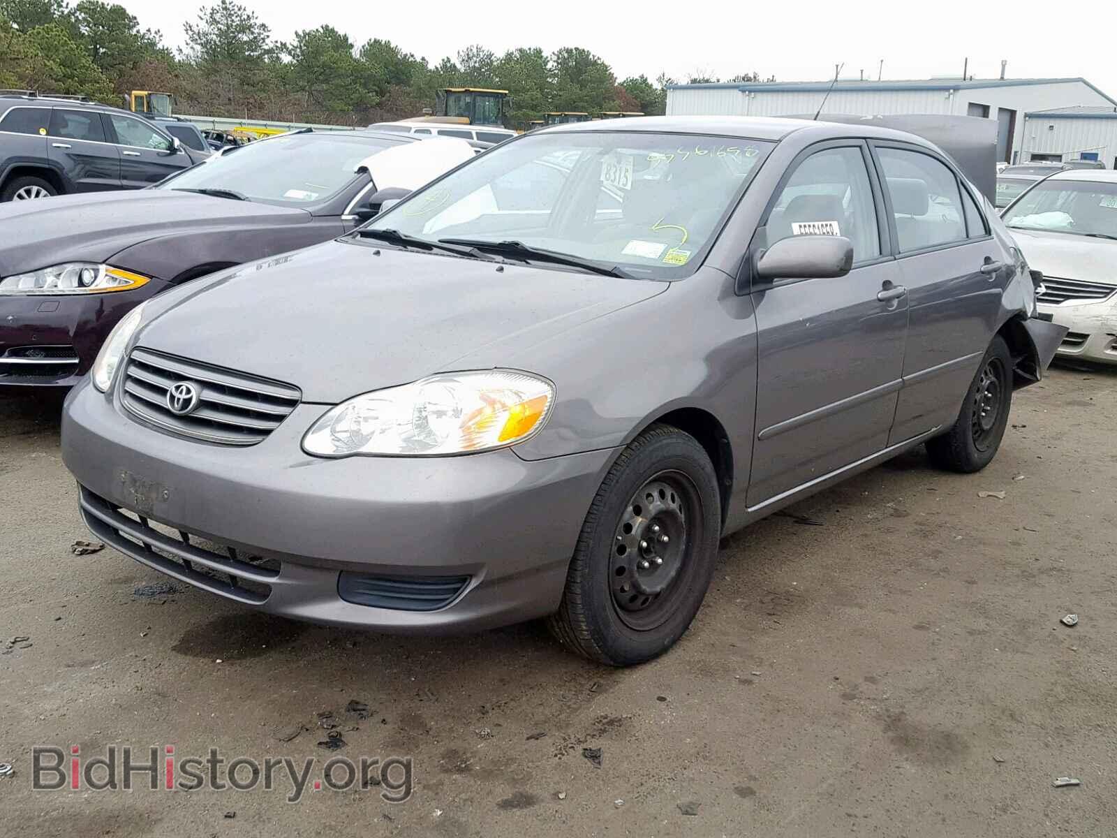 2003 TOYOTA COROLLA - VIN: 2T1BR32E33C102265 - Photo 2