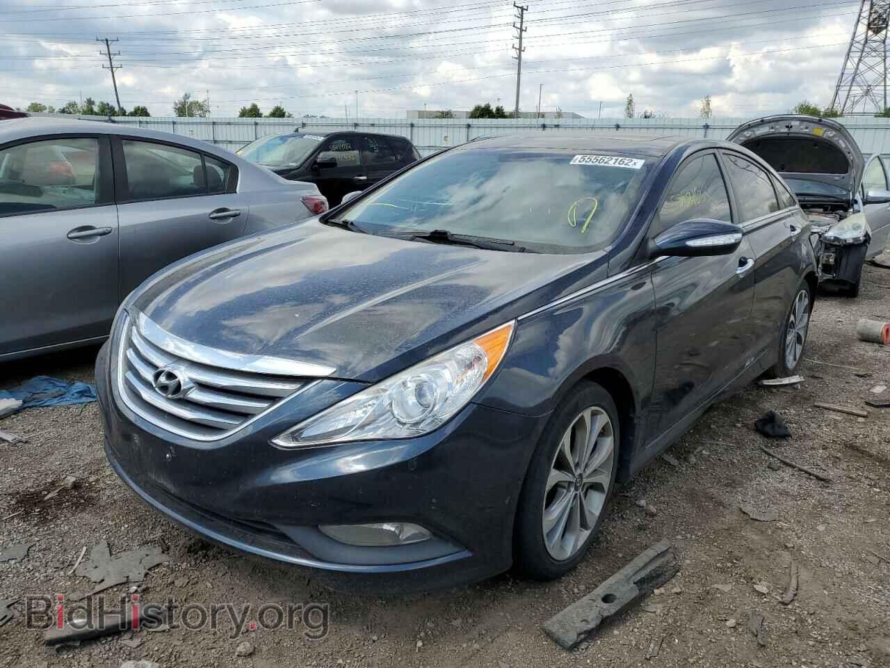 2014 HYUNDAI SONATA - VIN: 5NPEC4AB1EH869625 - Фото 2