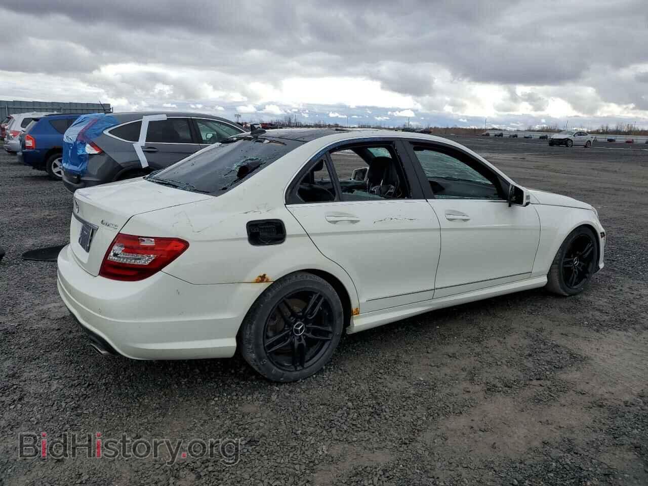 2012 MERCEDES-BENZ C-CLASS - VIN: WDDGF8BB4CA598687 - Фото 3