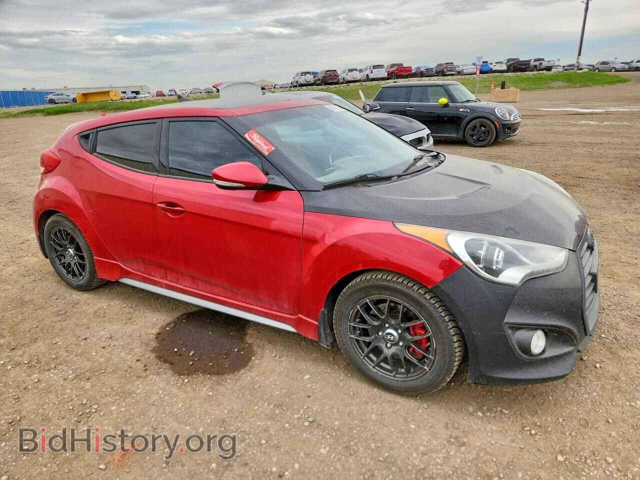 2013 HYUNDAI VELOSTER - VIN: KMHTC6AE4DU156232 - Фото 4