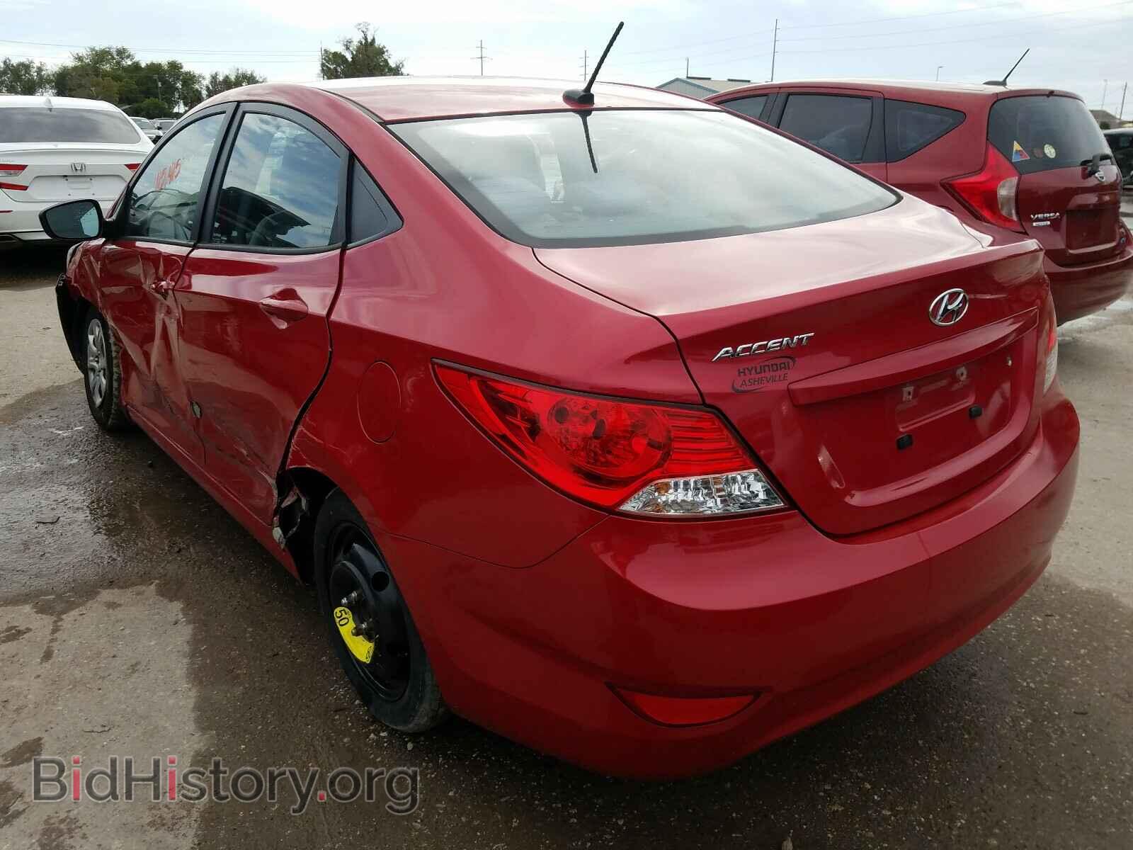 2013 HYUNDAI ACCENT - VIN: KMHCT4AE0DU585047 - Фото 3