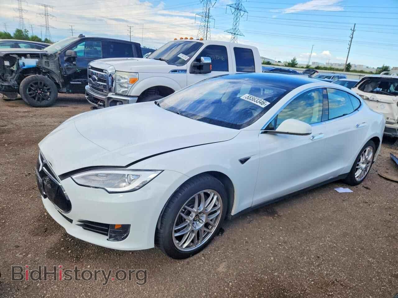 Фотография 5YJSA1H15EFP45747 - TESLA MODEL S 2014