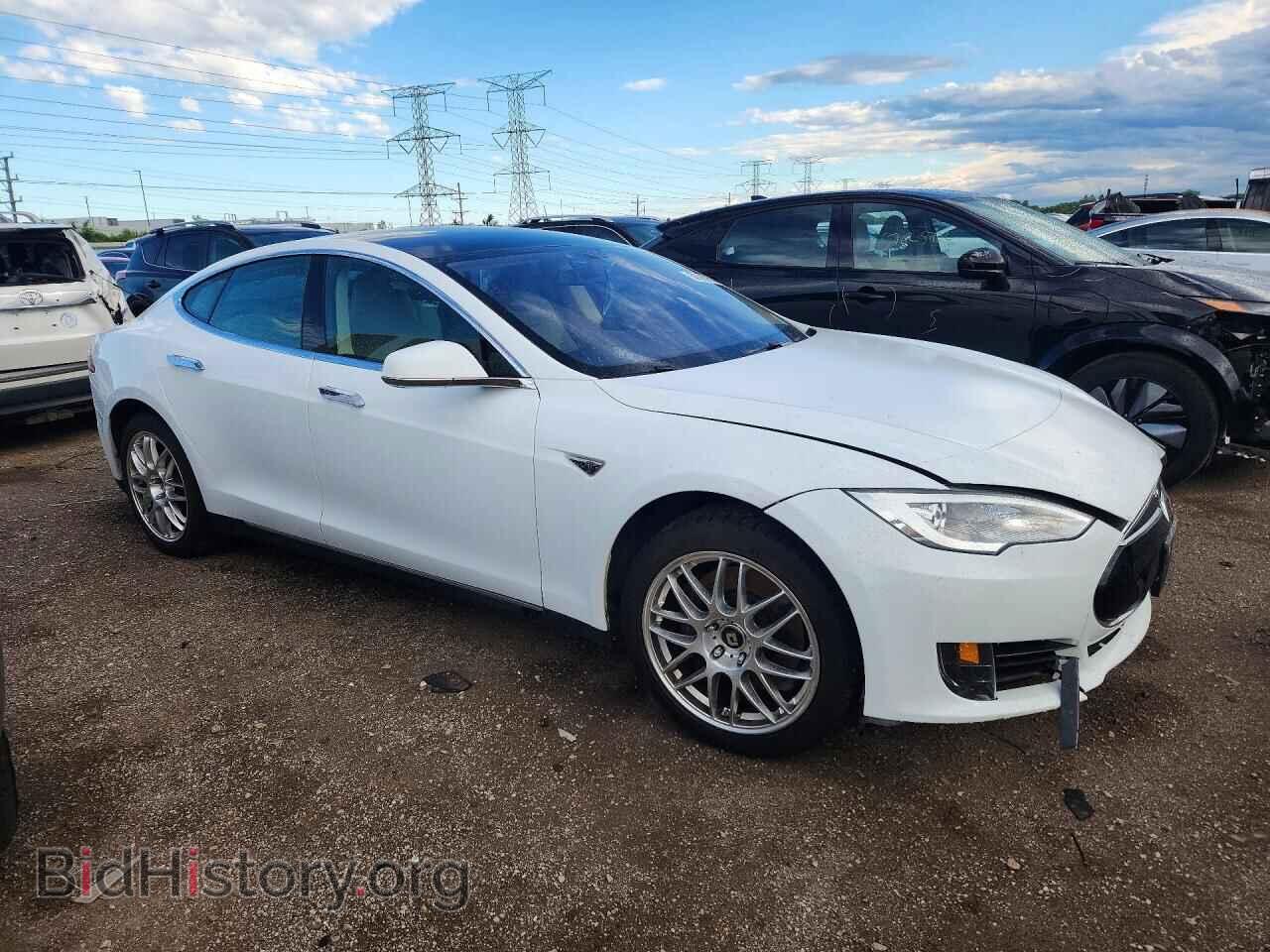 2014 TESLA MODEL S - VIN: 5YJSA1H15EFP45747 - Photo 4