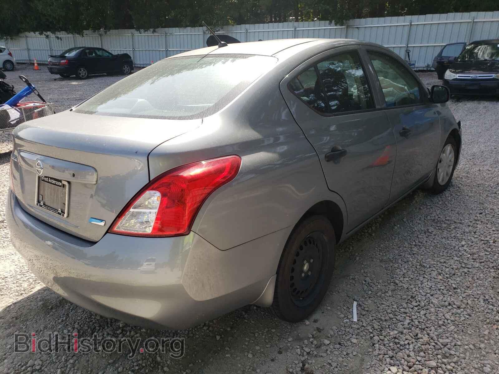 2014 NISSAN VERSA - VIN: 3N1CN7AP2EL852737 - Фото 4