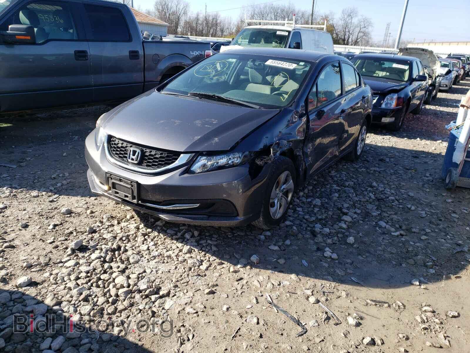 2014 HONDA CIVIC - VIN: 19XFB2F5XEE005272 - Фото 2