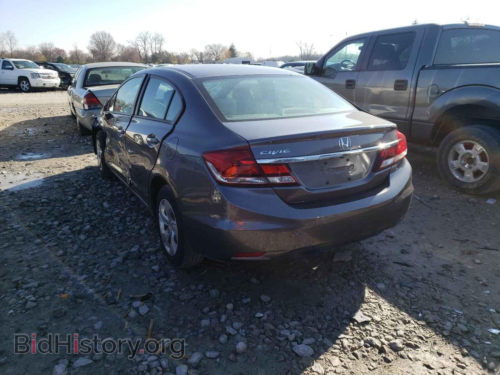 2014 HONDA CIVIC - VIN: 19XFB2F5XEE005272 - Фото 3