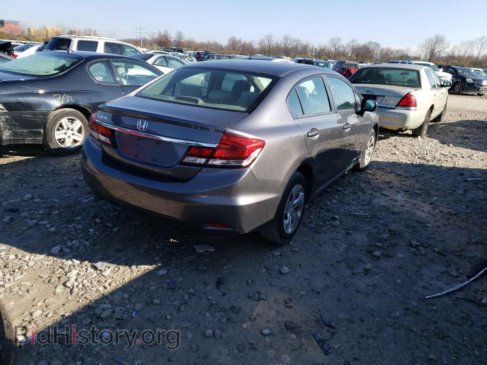2014 HONDA CIVIC - VIN: 19XFB2F5XEE005272 - Фото 4