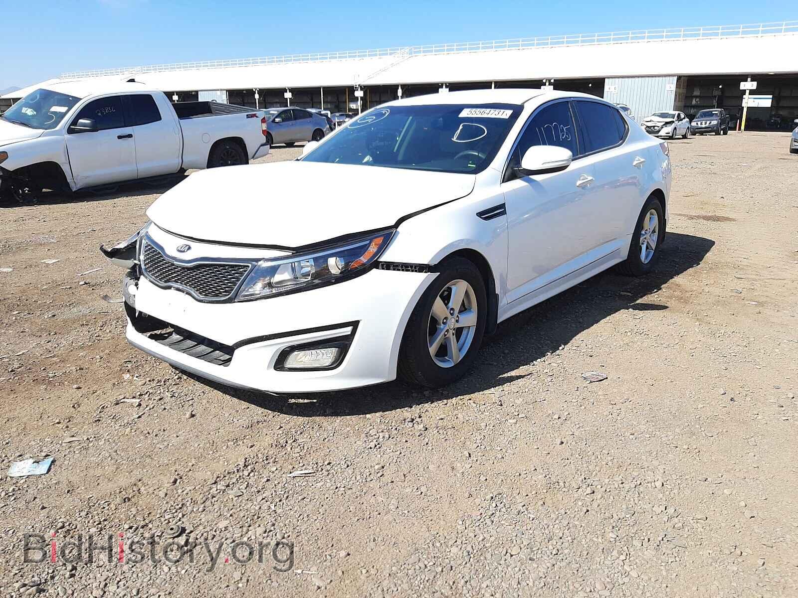 2014 KIA OPTIMA - VIN: KNAGM4A76E5479425 - Фото 2