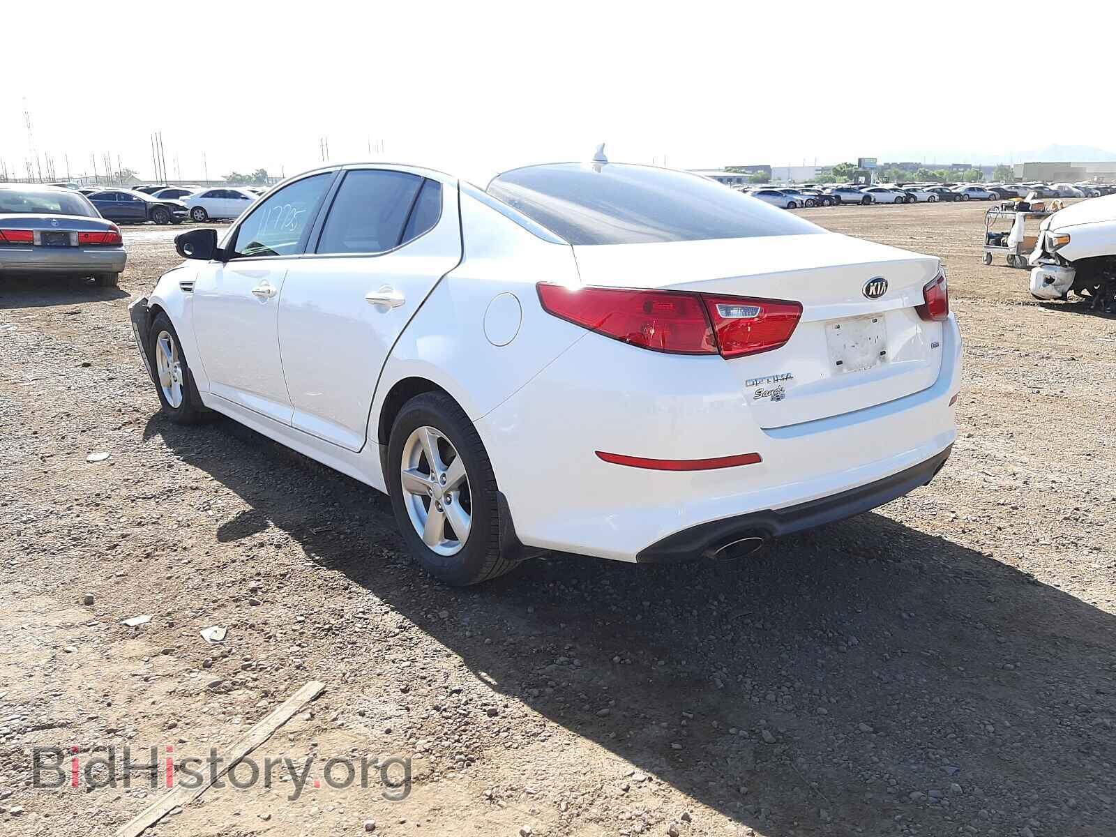 2014 KIA OPTIMA - VIN: KNAGM4A76E5479425 - Фото 3