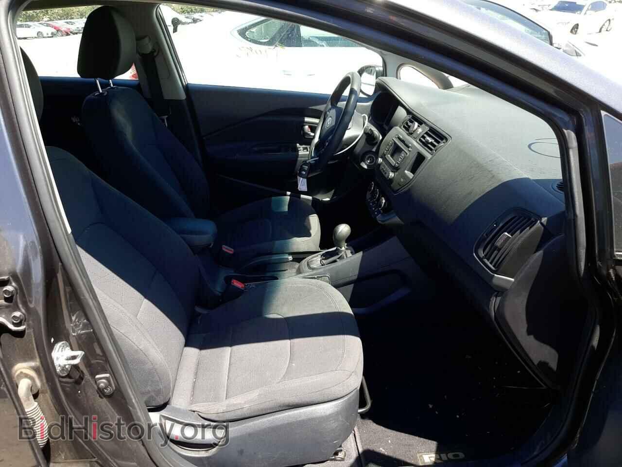 2012 KIA RIO - VIN: KNADN5A37C6040390 - Фото 5