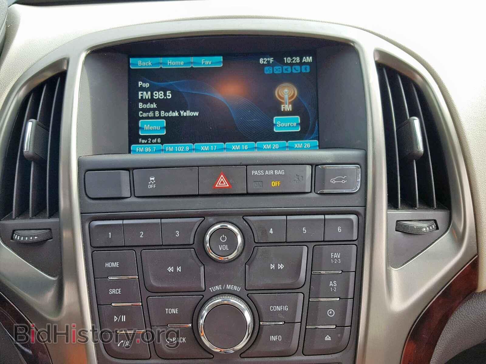 2012 BUICK VERANO - VIN: 1G4PR5SK9C4226126 - Фото 9