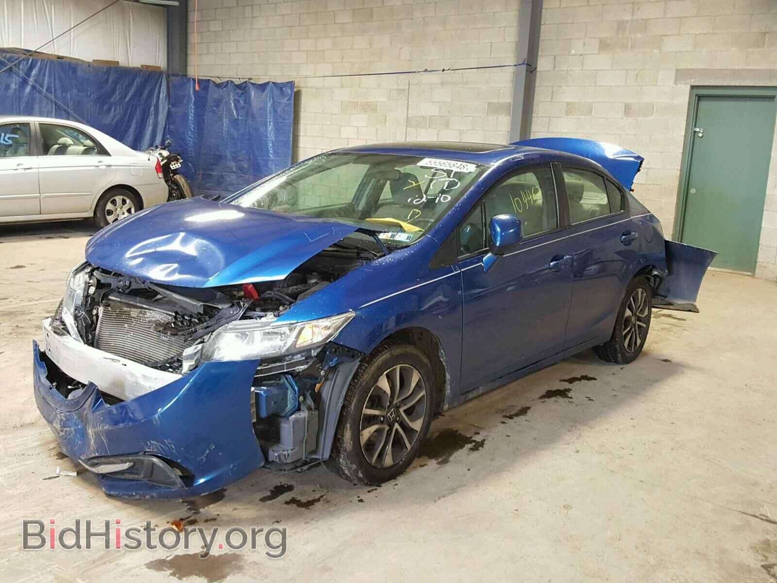 2013 HONDA CIVIC - VIN: 19XFB2F86DE236307 - Фото 2