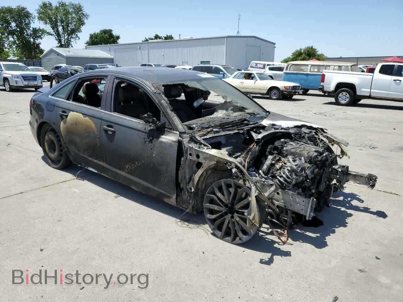 2012 AUDI A6 - VIN: WAUGGAFC7CN124997 - Фото 4