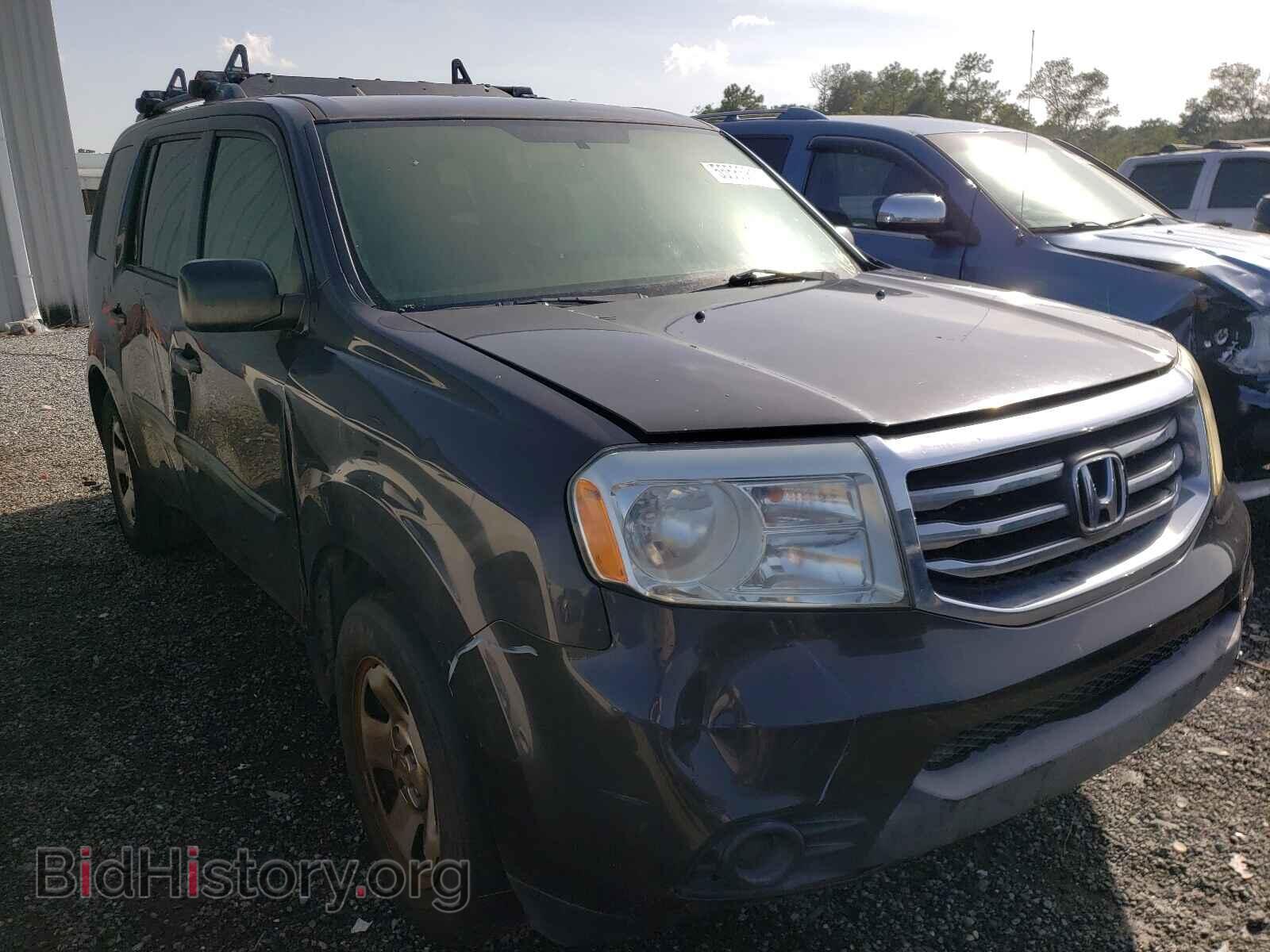 Photo 5FNYF3H29CB037224 - HONDA PILOT 2012