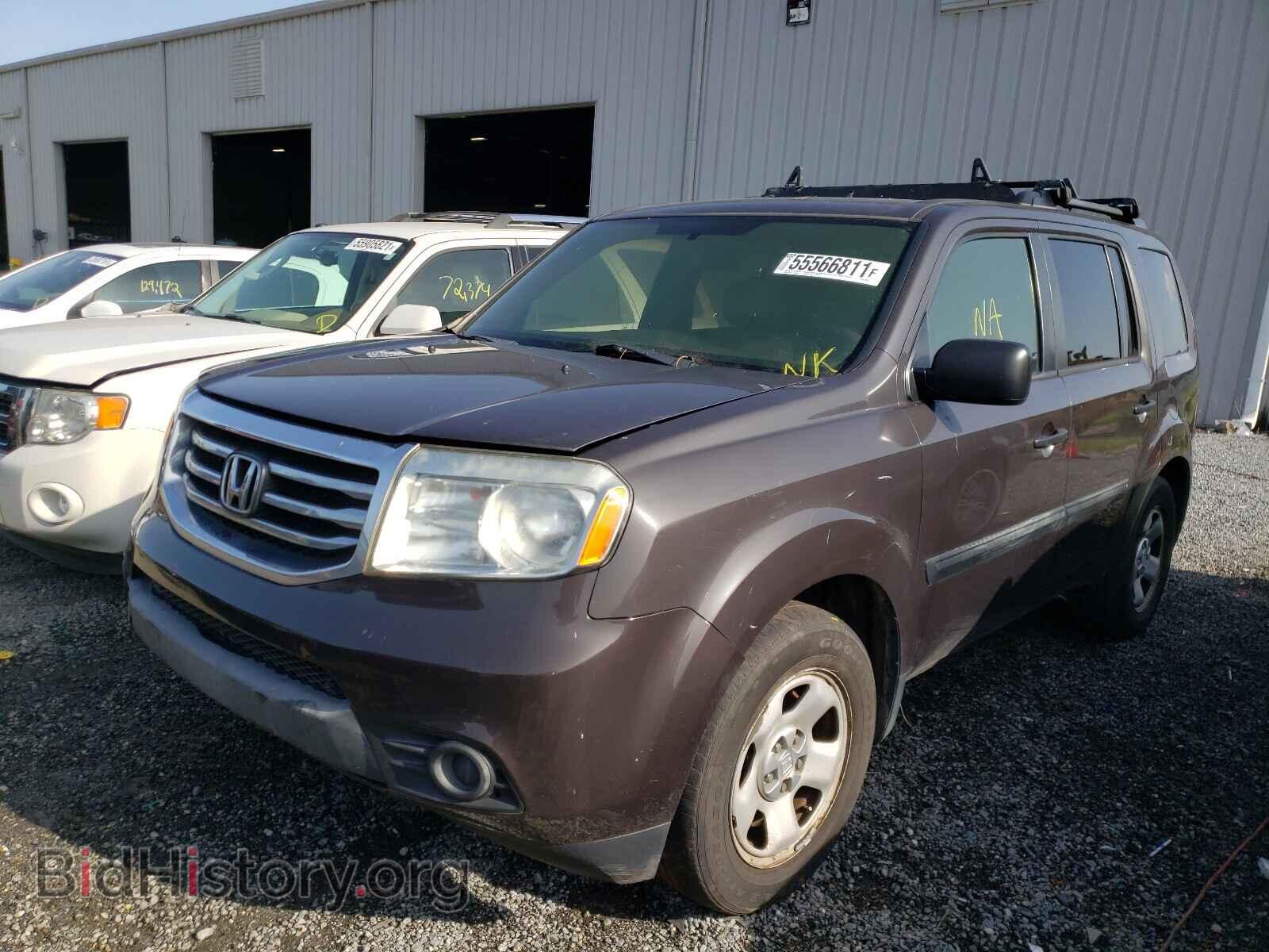 2012 HONDA PILOT - VIN: 5FNYF3H29CB037224 - Фото 2